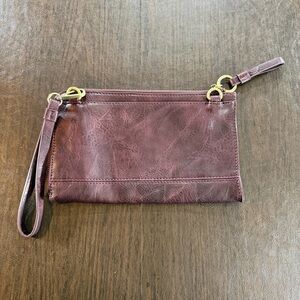 Joy Susan Elegant Deep Purple Wristlet